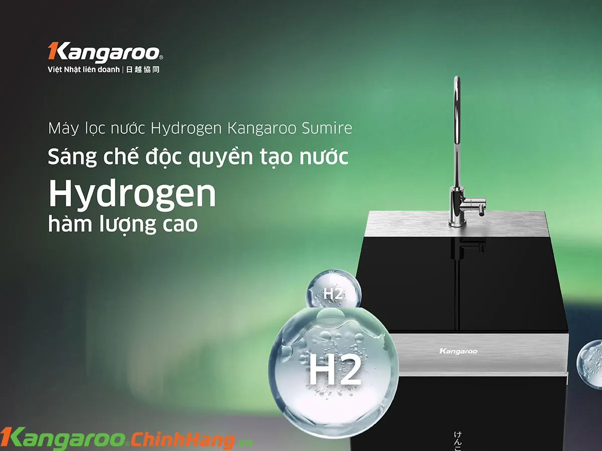 Máy lọc nước Kangaroo Sumire Hydrogen KG100H-11 lõi lọc