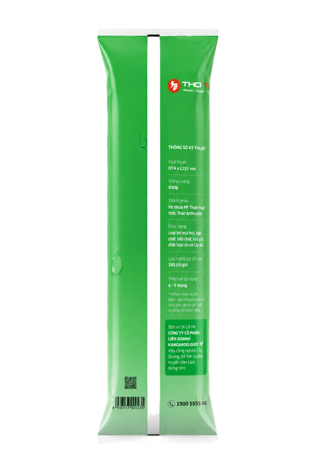 Lõi lọc nước Kangaroo số 1 - ECO 1 Mới 2027