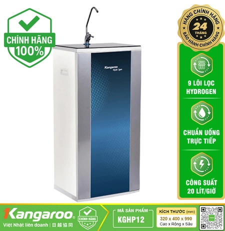 Máy lọc nước Kangaroo Hydrogen KGHP12 - Mẫu Mới 2026